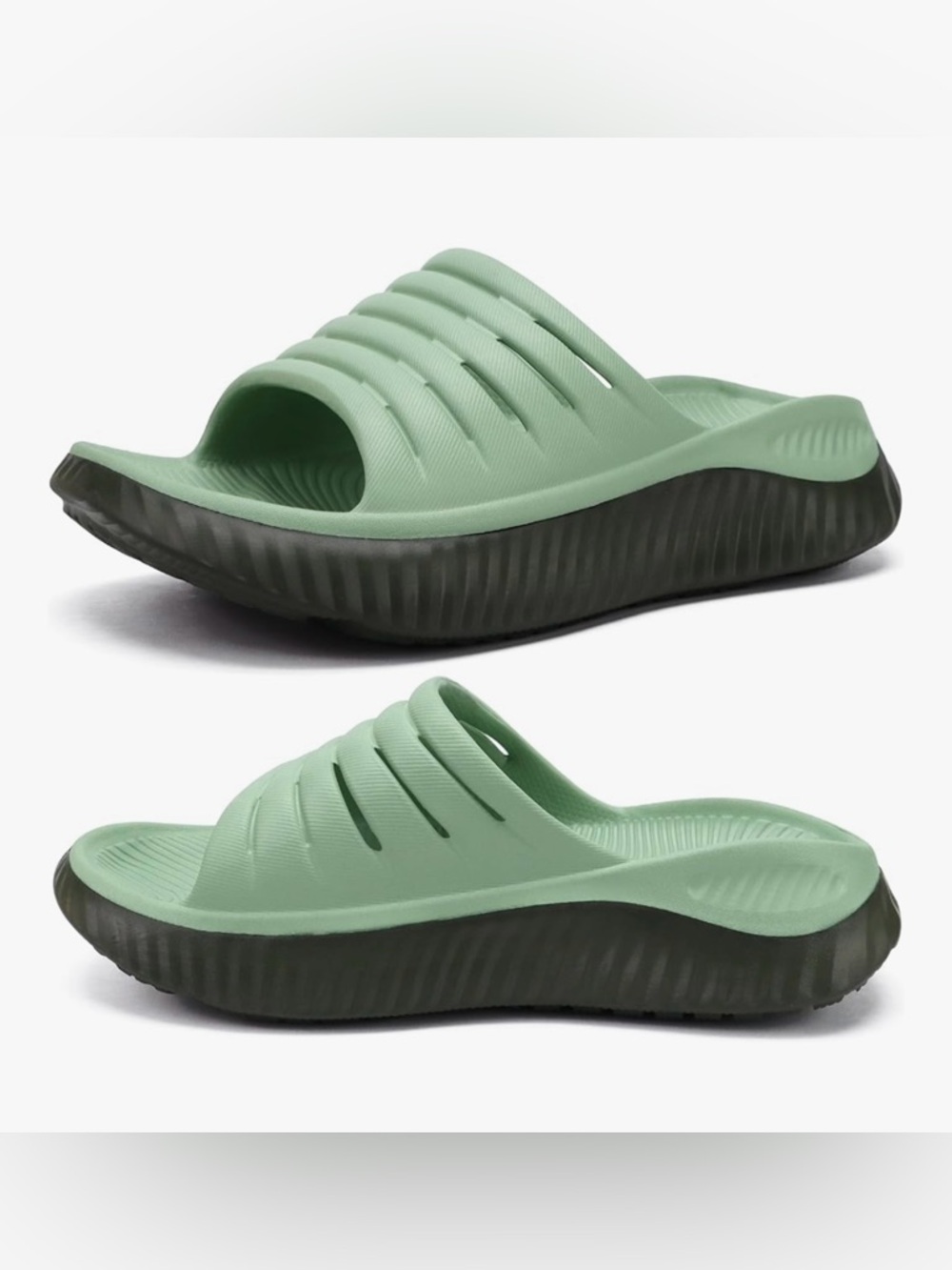 KuaiLu EUC Women’s Sandal Comfortable Support Orthotic Cushion Sport Slide Shoe